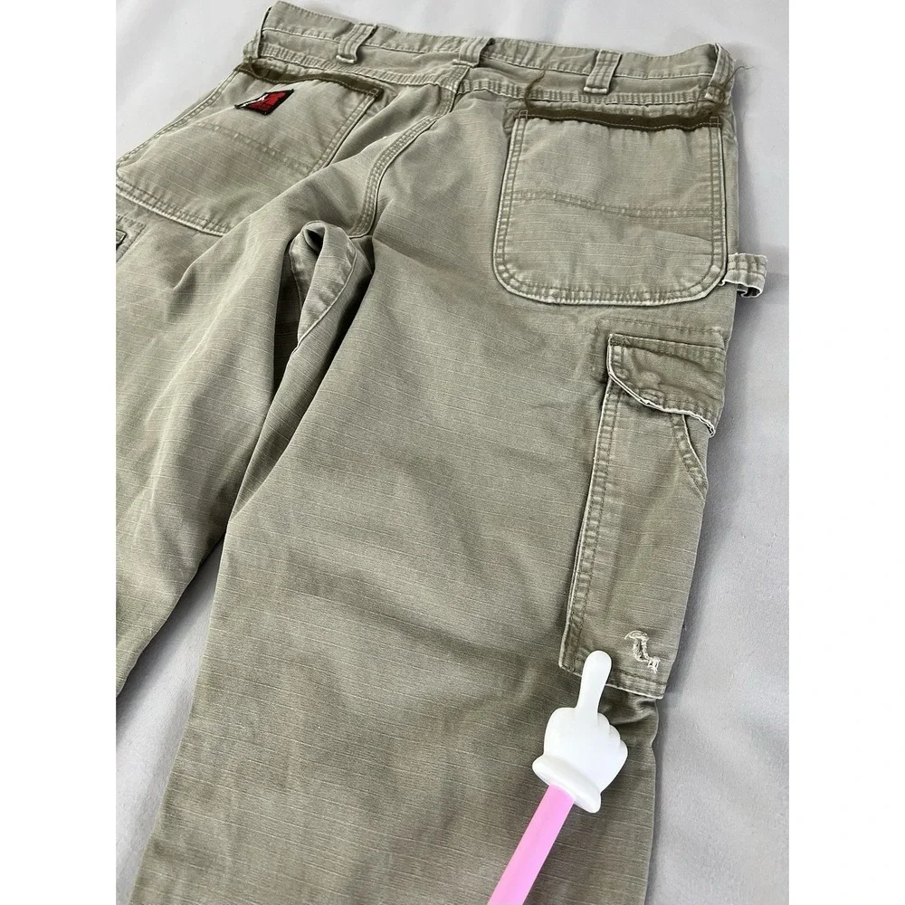 Wrangler RIGGS Workwear US‎ Men's 34x30 Ripstop Ranger Cargo Pants Y2K